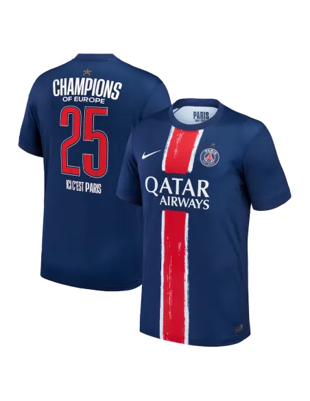 MAILLOT PSG DOMICILE 1 ETOILE SAISON 2024-2025